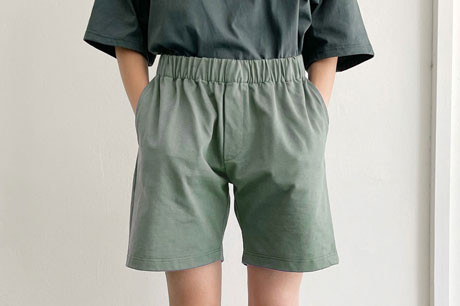 Light Green Tricot Shorts 